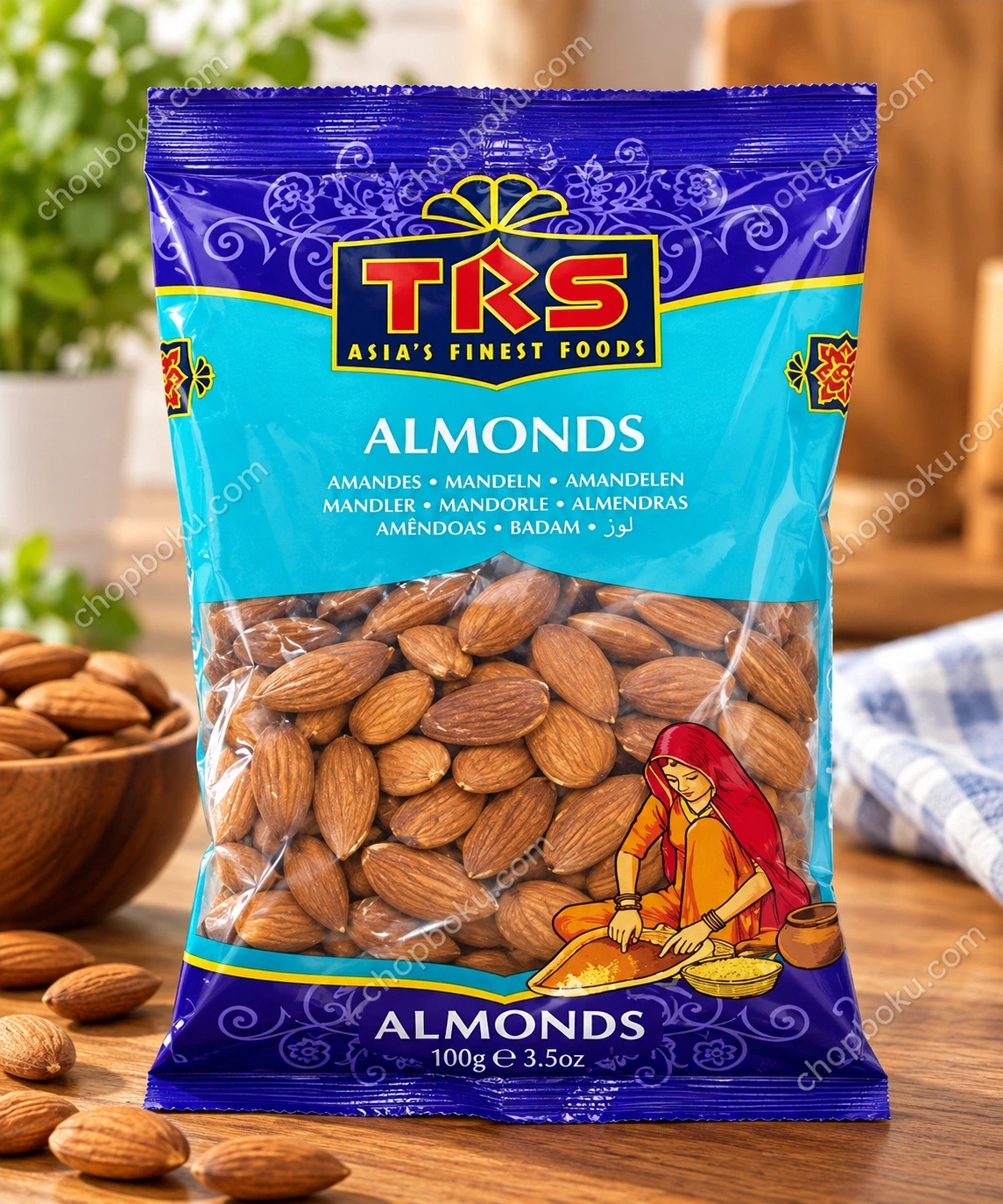 TRS Almonds 100g (Whole)