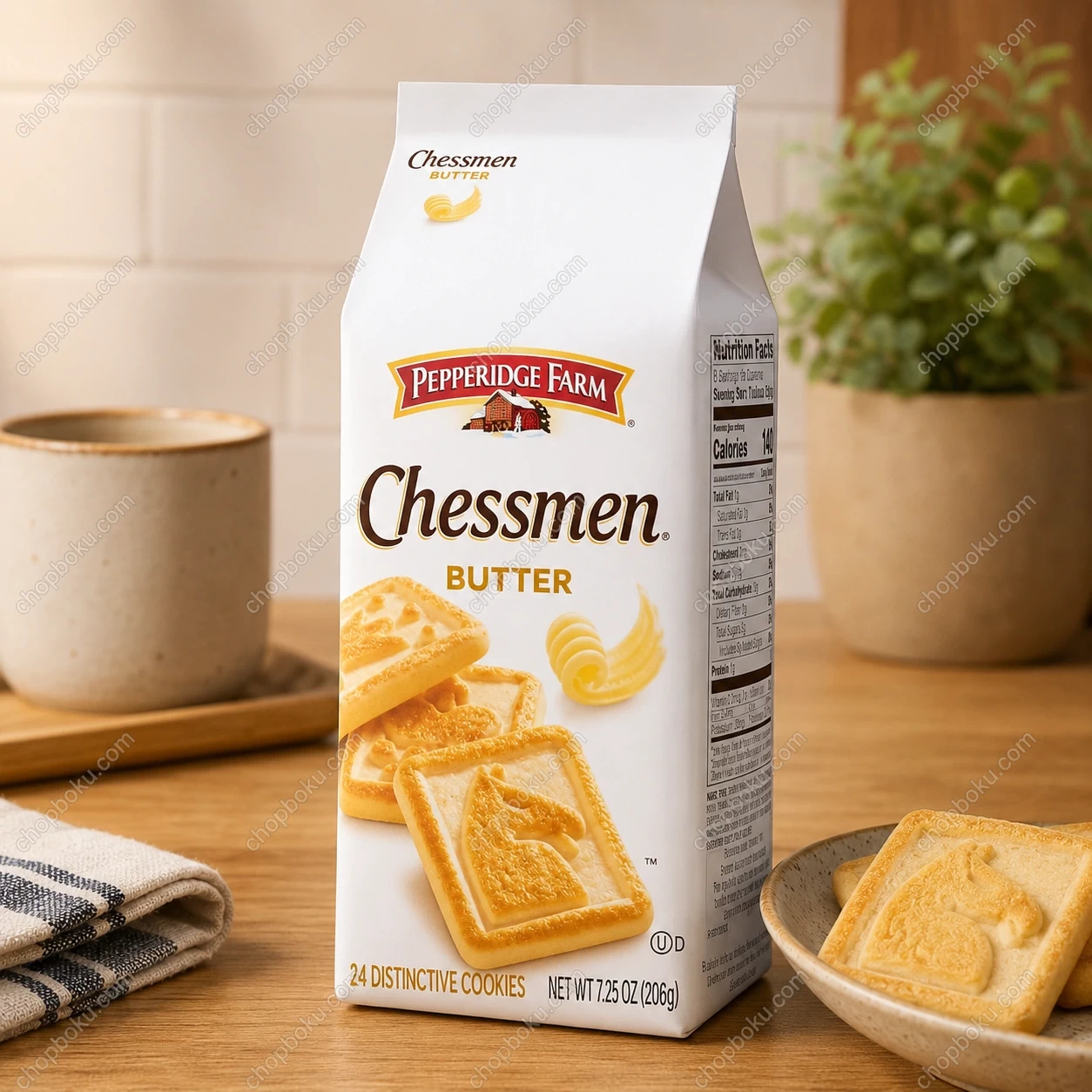 Pepperidge Farm Chessmen Butter Cookies 206g – Premium Imported Butter Cookies in Lagos Nigeria