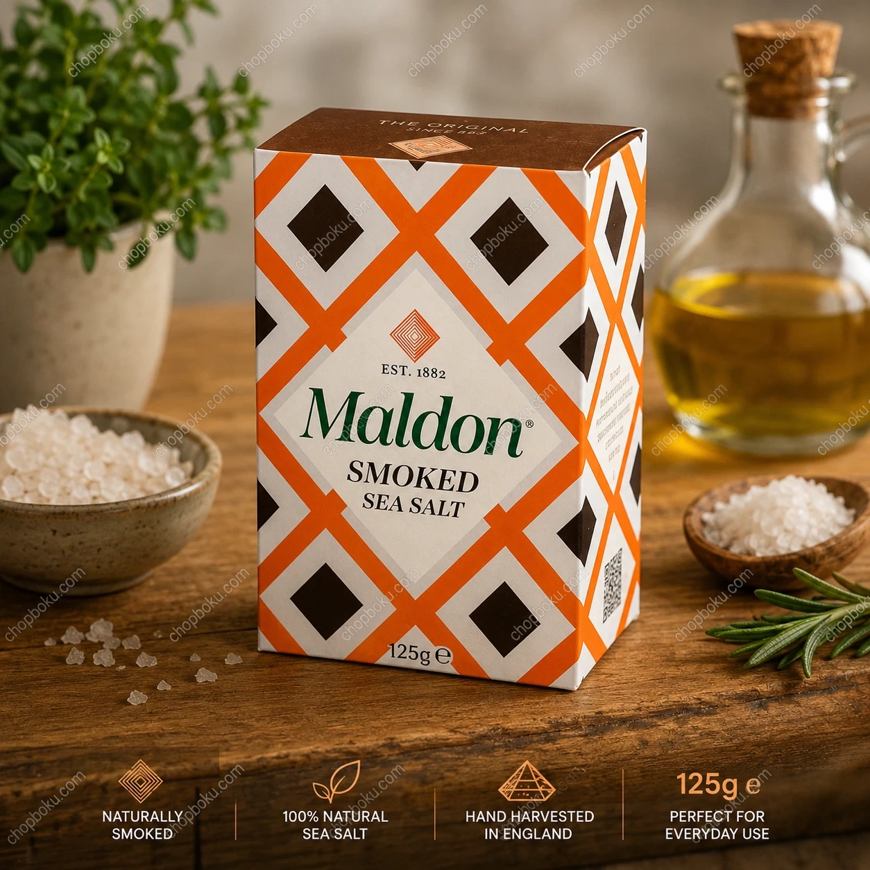 Maldon Smoked Sea Salt 125g