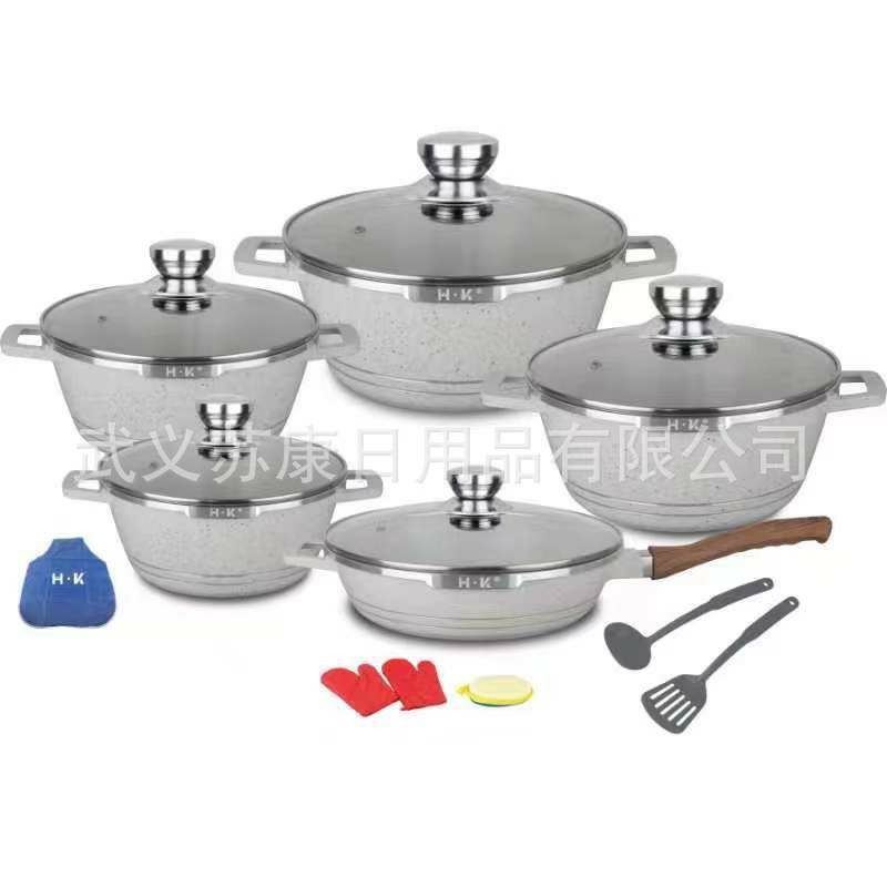 HK Non-Stick Cookware-16pcs