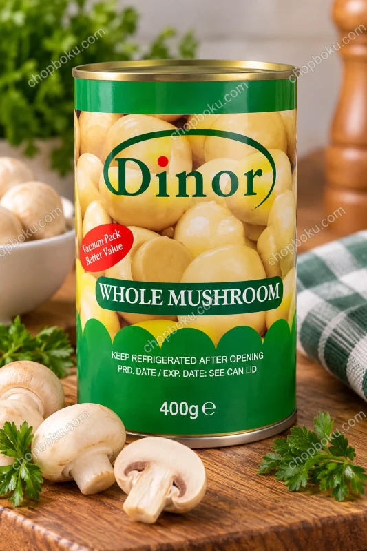 Dinor Whole Mushrooms 400g