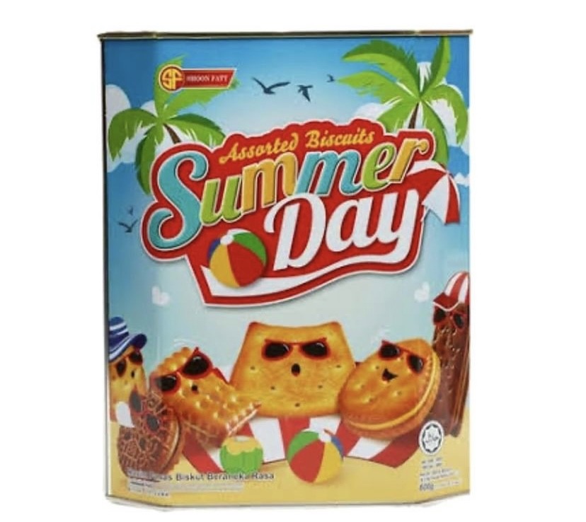 Summer day assorted biscuit
