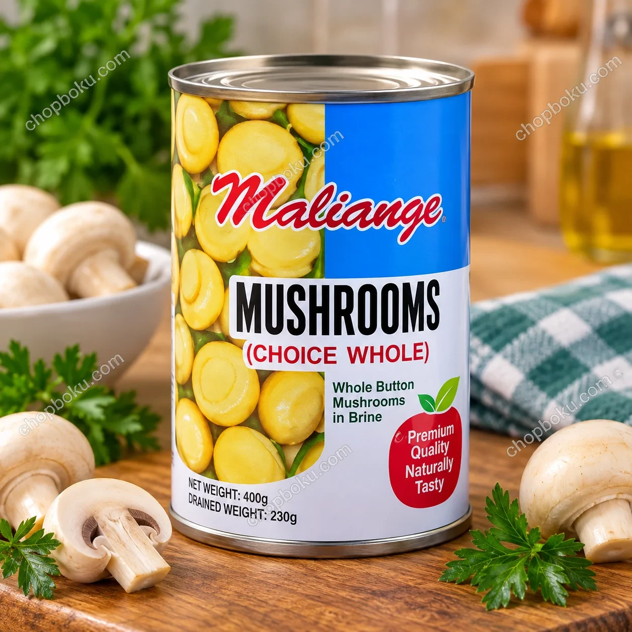 Maliange Mushroom Choice Whole 400g