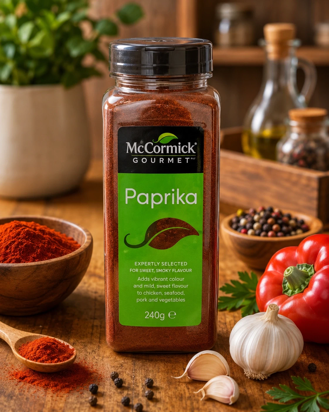 McCormick Ground Paprika 240g – Premium Sweet Paprika Spice in Lagos Nigeria