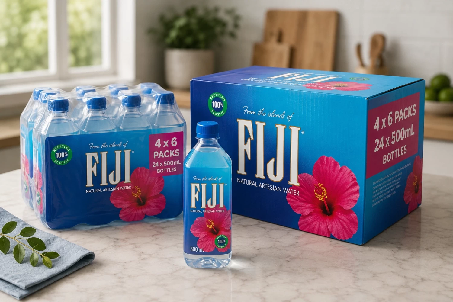 FIJI Natural Artesian Water 500ml (24 Bottles) – Premium Artesian Water in Lagos Nigeria