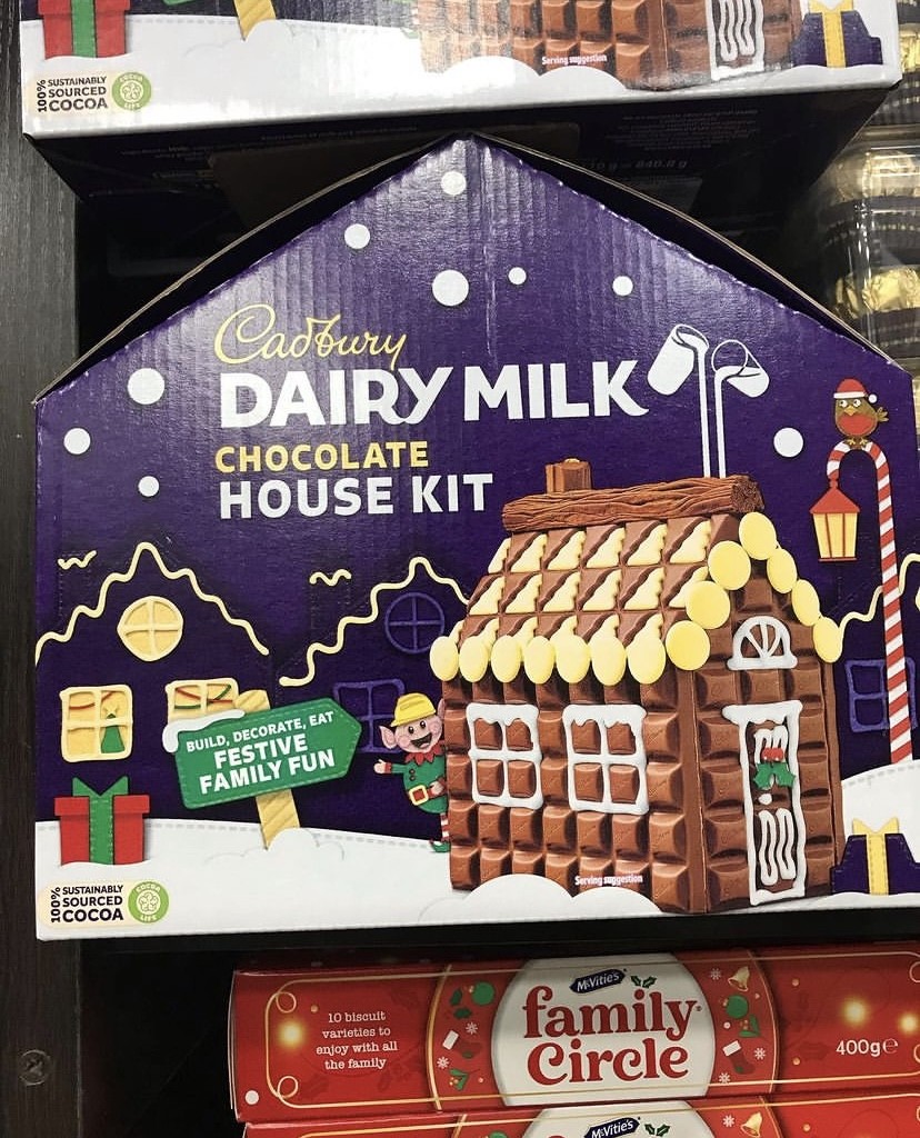 Cadbury Dairy Milk Chocolate House Kit