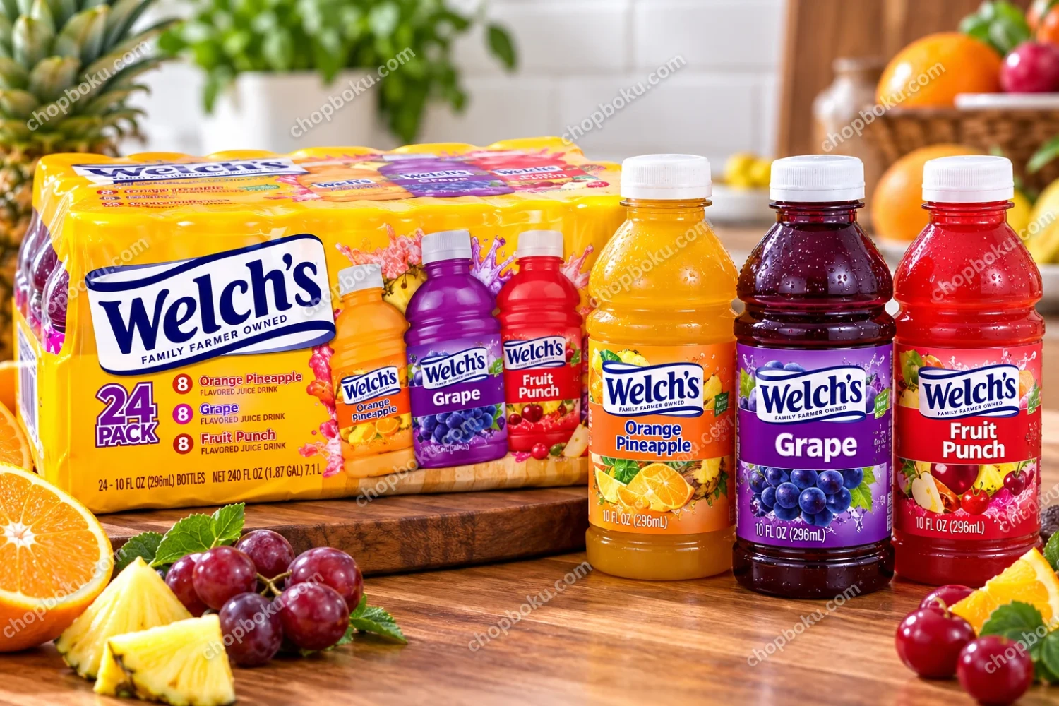 Welch's Mixed Fruit Juice Drink Variety Pack 24x296ml