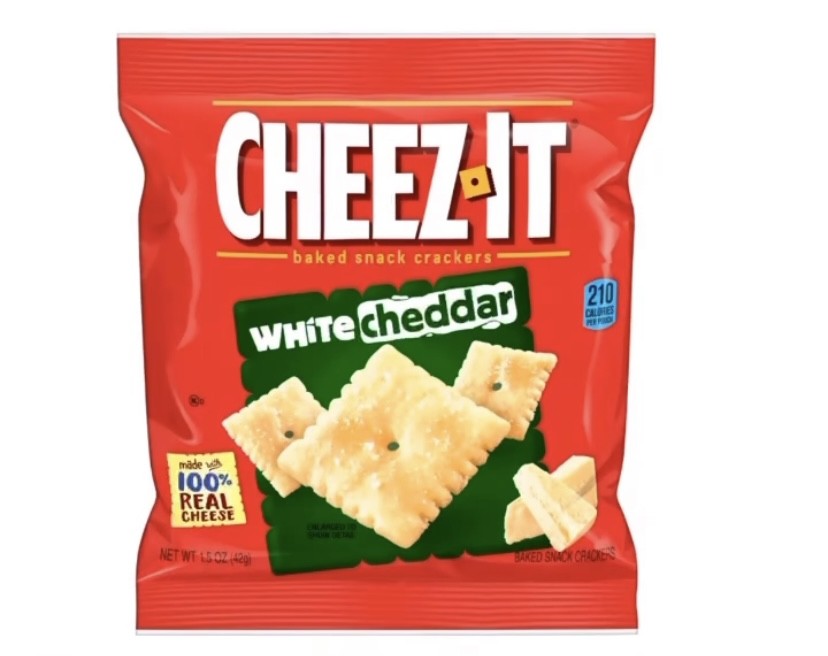 Cheez it baked snack cracker