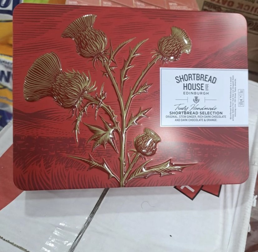 SARA MILLER SHORTBREAD SELECTION TIN