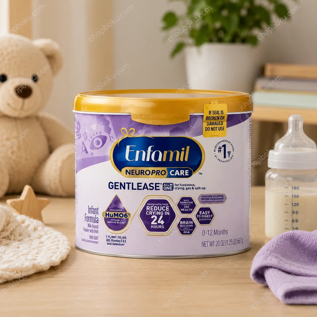 Enfamil NeuroPro Gentlease Infant Formula Milk Powder 587g