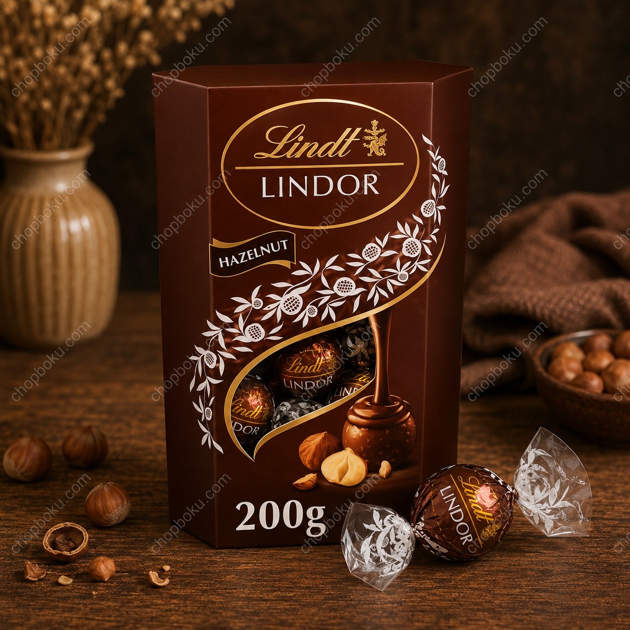 Lindt Lindor Hazelnut Truffles 200gLindt Lindor Hazelnut Truffles 200g