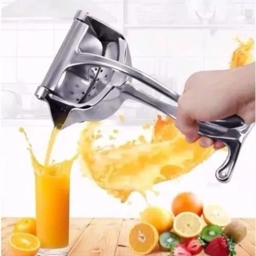 Heavy Duty Manual Juice Extractor – Single Press Aluminum Citrus Juicer for Orange, Lemon & Fruit Juice