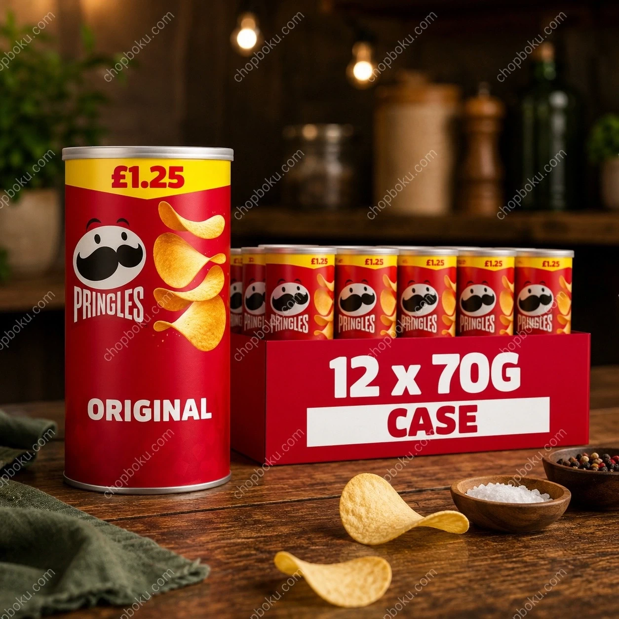 Pringles Original Snack 70g – 12 Pack