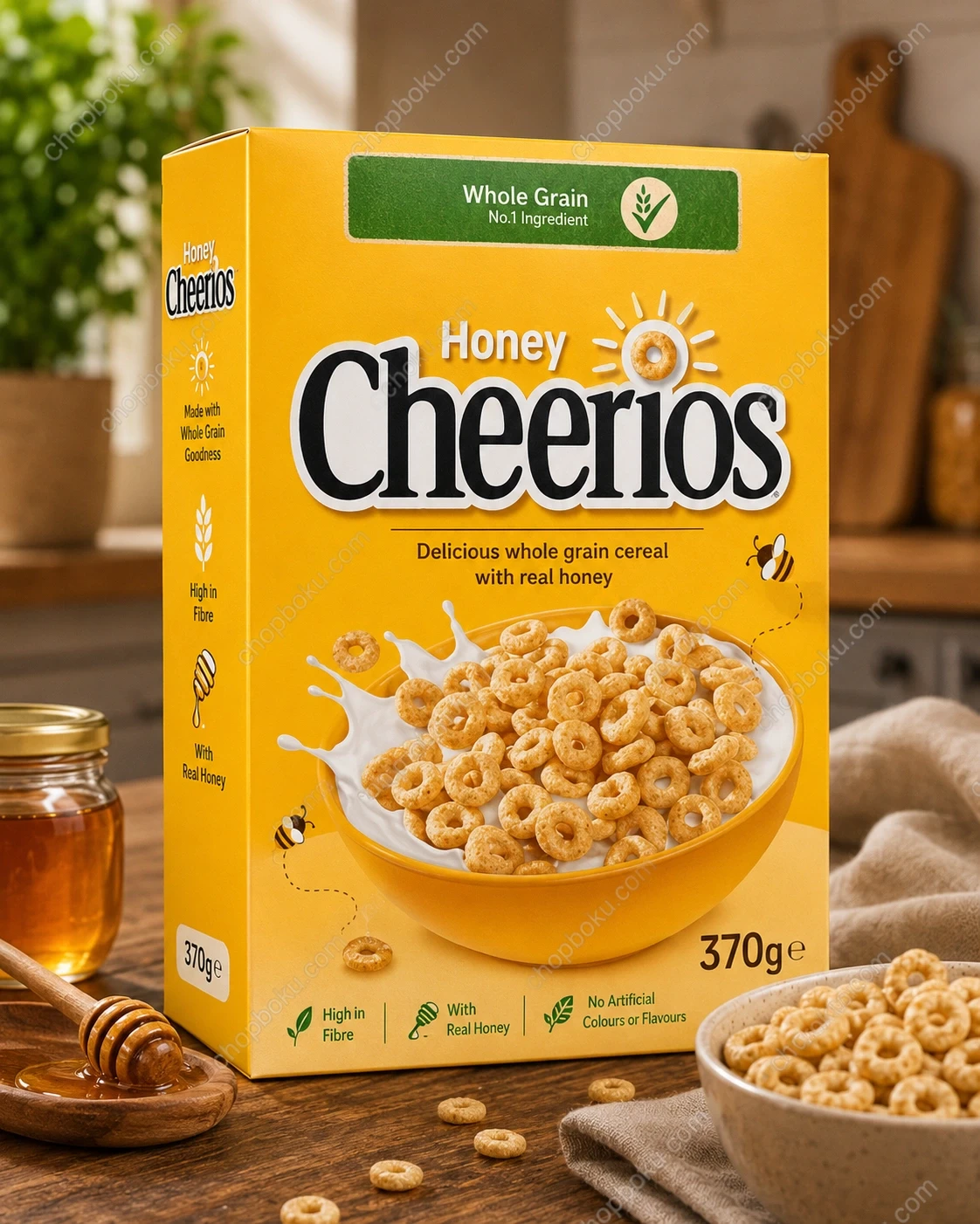 Cheerios Honey Cereal 370g