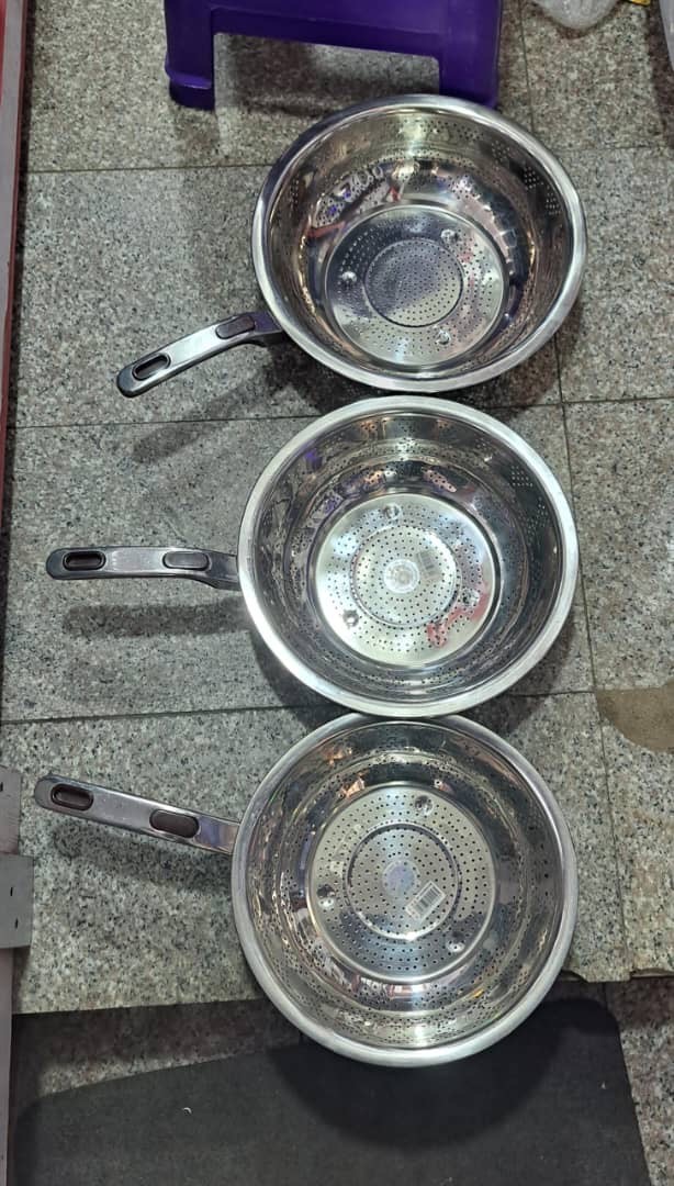 Stainless steel sieve-3pcs