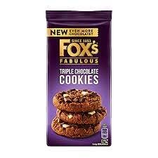 Fox's Fabulous Triple Chocolate Cookies