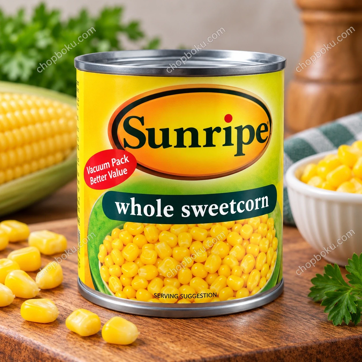 Sunripe Whole Sweetcorn 340g