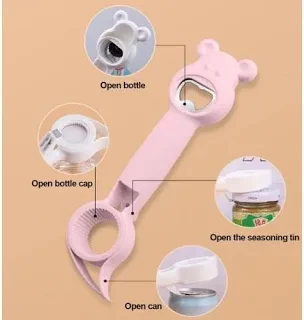 Multipurpose can and bottle opener