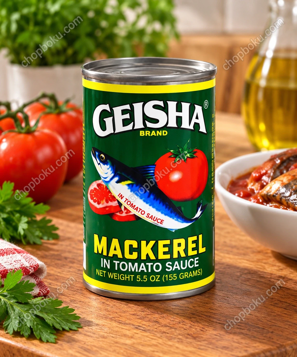 Geisha Mackerel in Tomato Sauce 155g