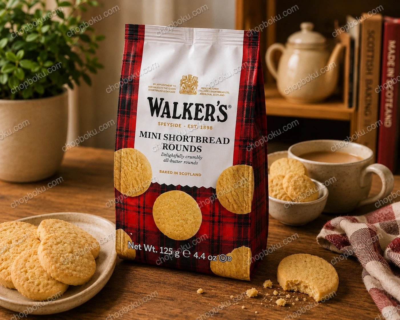 Walker's Pure Butter Mini Shortbread Rounds 125g – Authentic Scottish Butter Biscuits in Lagos Nigeria