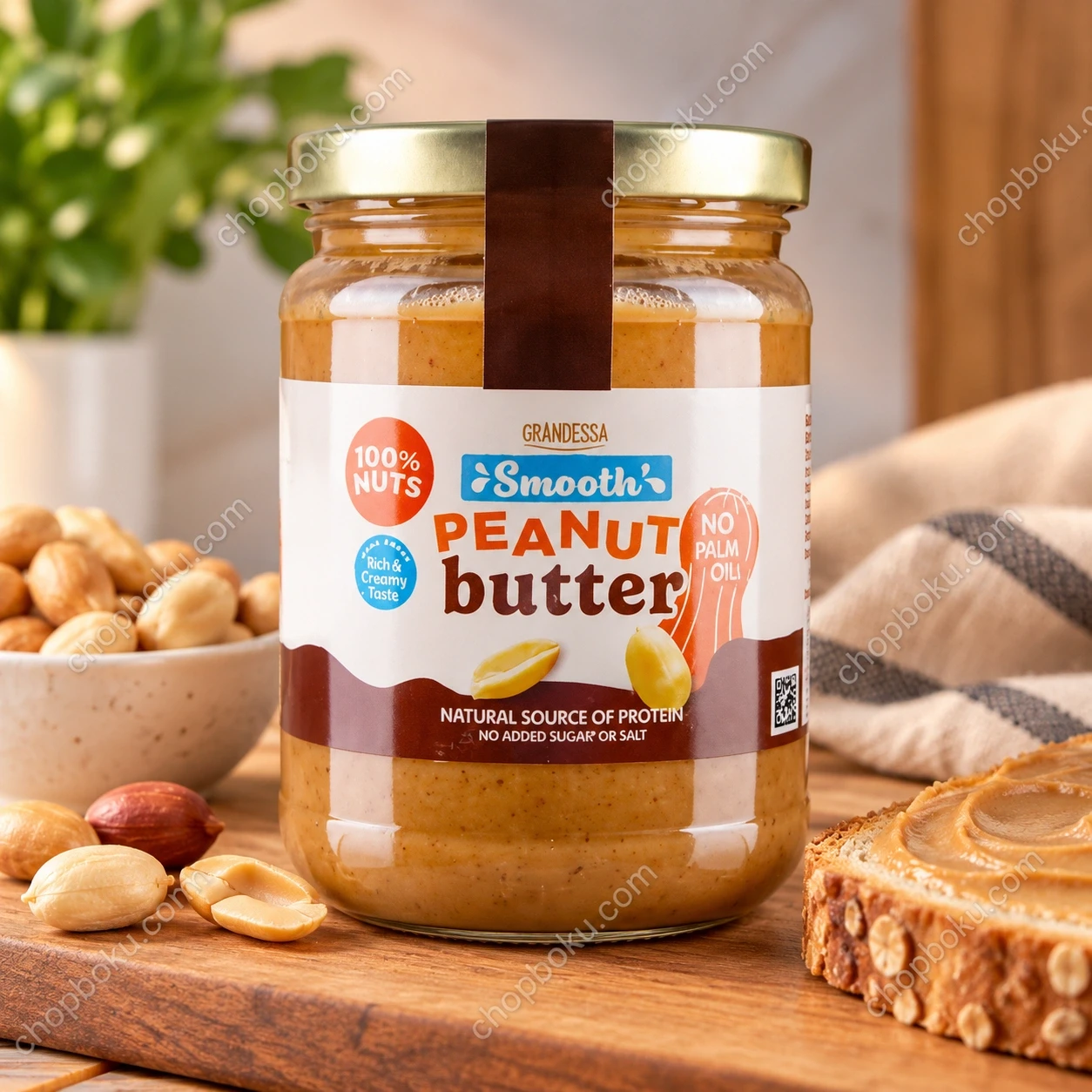 Smooth Peanut Butter 340g
