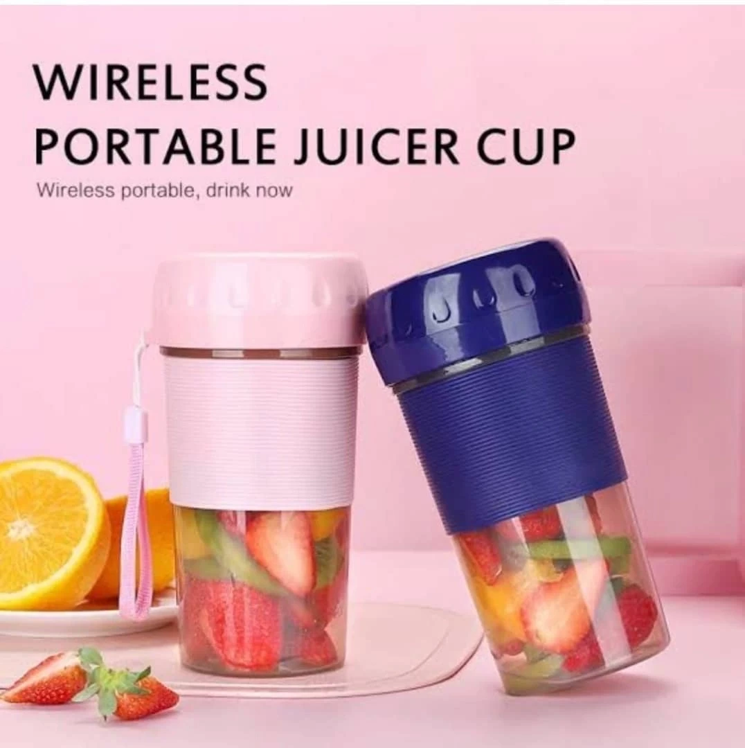 Wireless Portable Juicer Cup – USB Rechargeable Mini Blender for Smoothies, Juice & Shakes in Nigeria