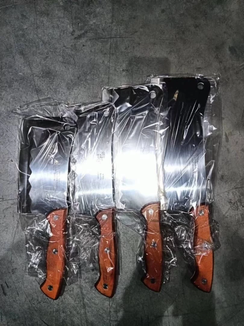 Premium Butcher Knife – Heavy Duty Meat Cutting Knife | Stainless Steel Sharp Blade for Beef, Chicken & Fish (Professional Kitchen & Slaughter Use)