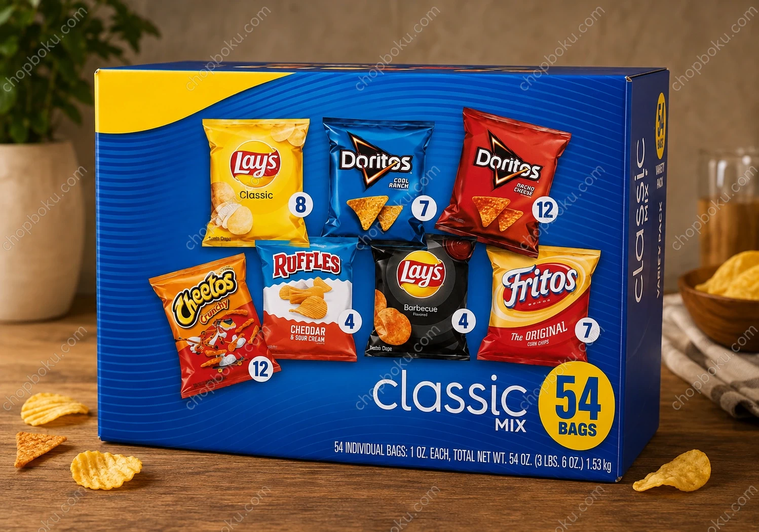 Frito-Lay Classic Mix Variety Pack 54 Bags