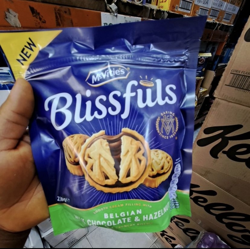 Mçvities Blissfüls chocolate and hazelnut