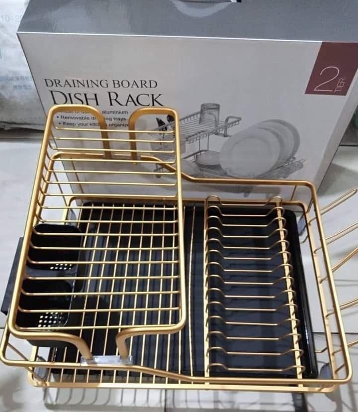 Gold and Silver quality dish rack