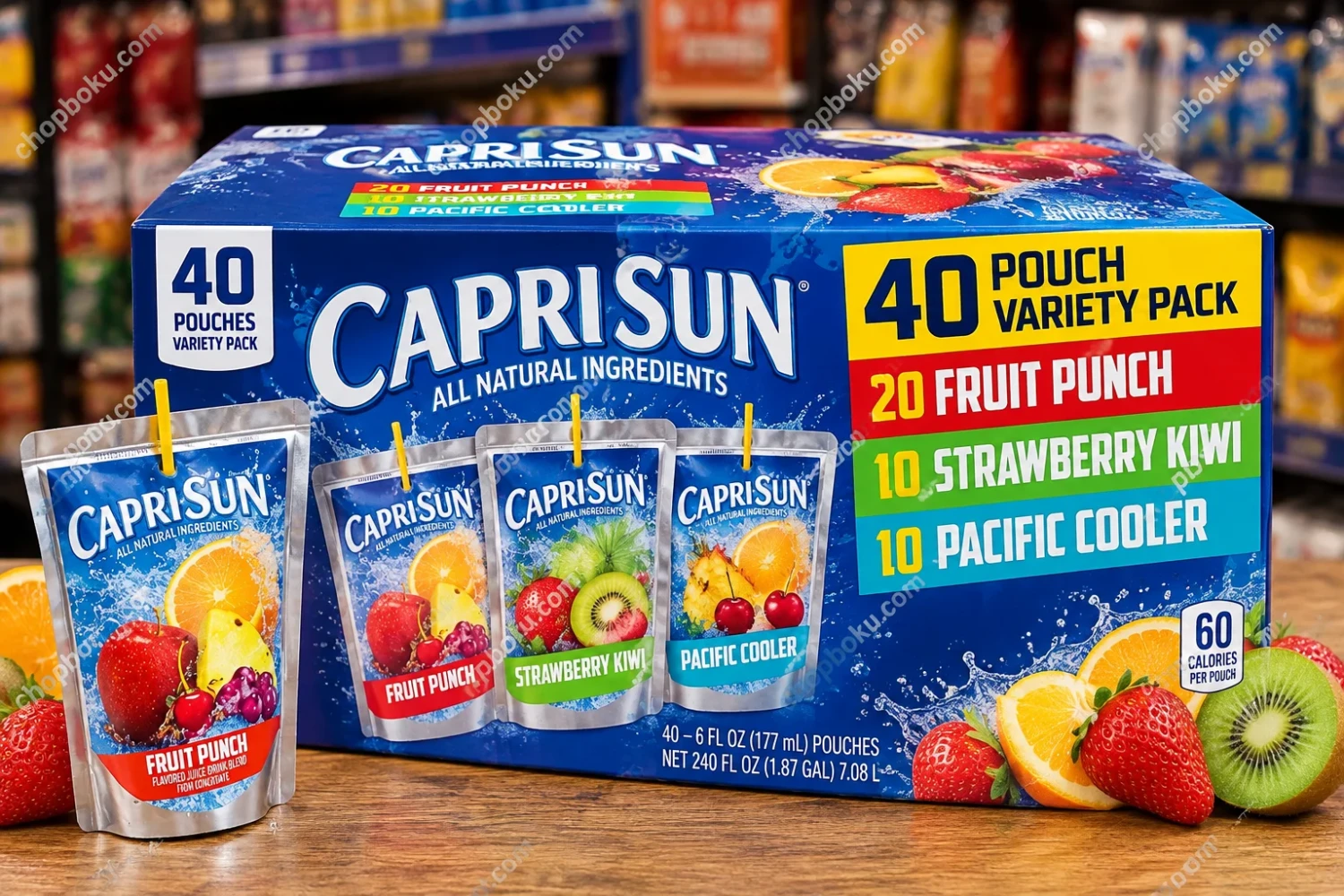 Capri Sun Variety Pack 40 Pouches