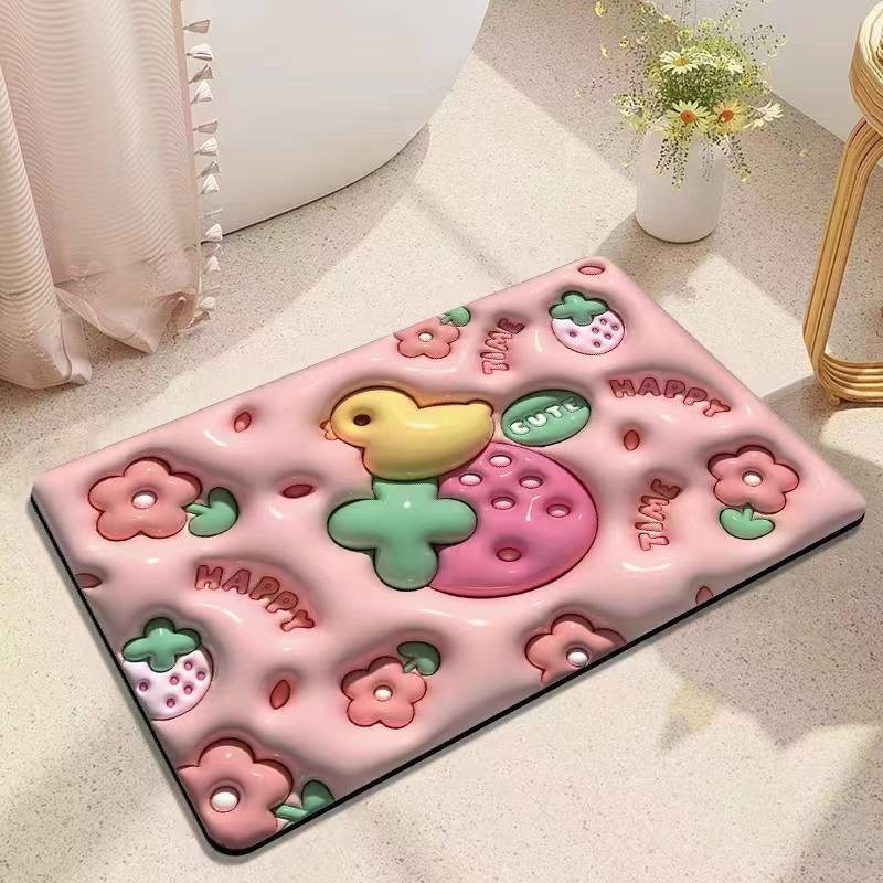 Character Absorbent Mat