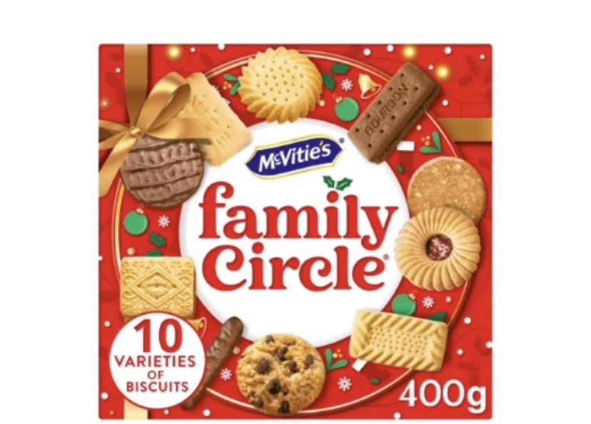 Mcvities family circle biscuits