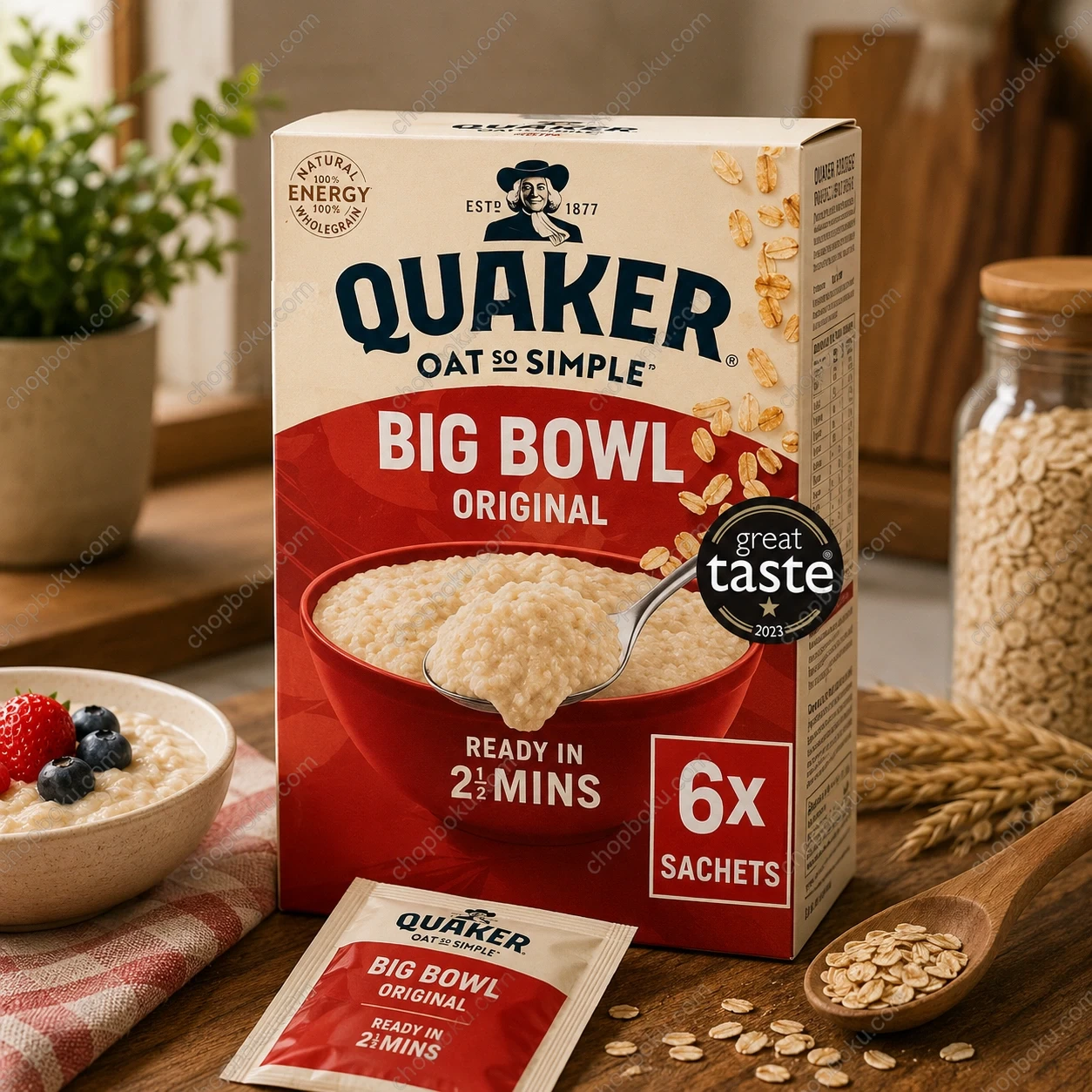 Quaker Oat So Simple Original 162g x6